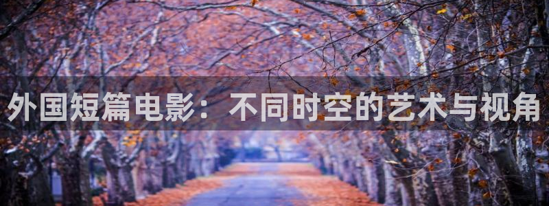 神马影院论理电影院：外国短篇电影：不同时空的艺术与视角