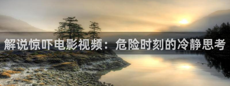 神马yy影院：解说惊吓电影视频：危险时刻的冷静思考