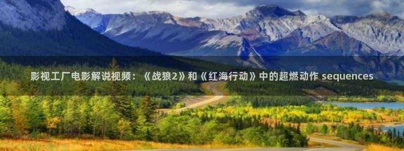 原来的神马影视大全：影视工厂电影解说视频：《战狼2》和《红海行动》中的超燃动作 sequences